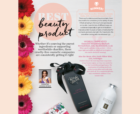 BEST BEAUTY PRODUCT - THE VEGGIE AWARDS 2016