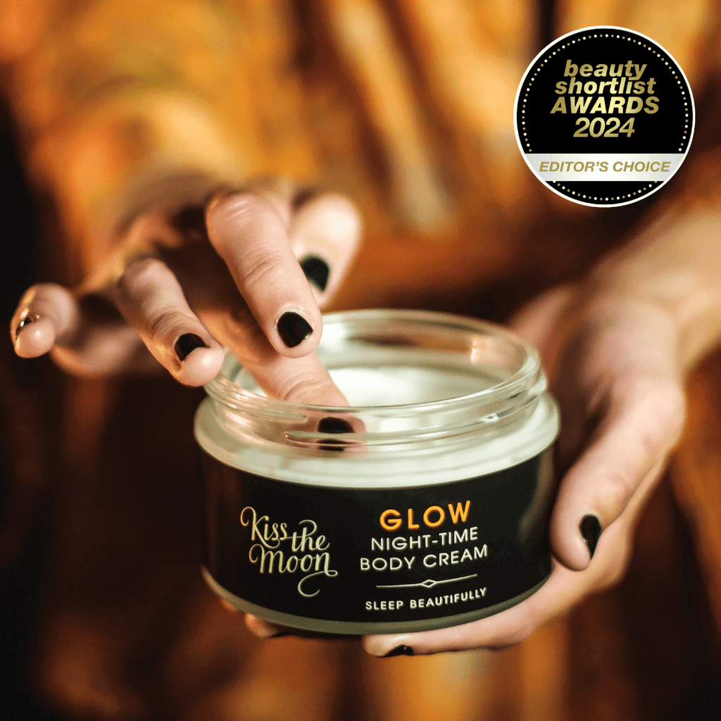 GLOW NIGHT TIME BODY CREAM Revive and hydrate with Orange