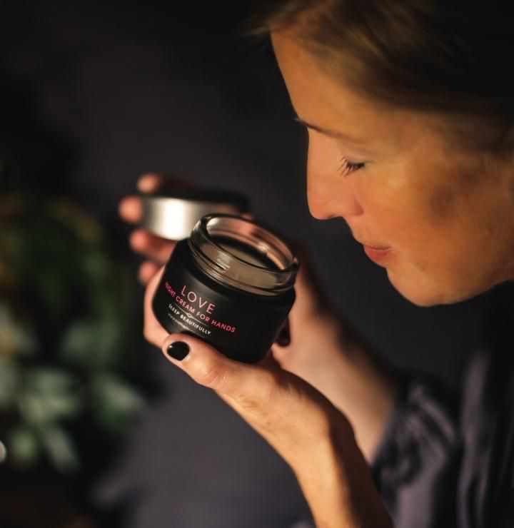 LOVE NIGHT CREAM FOR HANDS | Rejuvenate with Rose and Frankincense