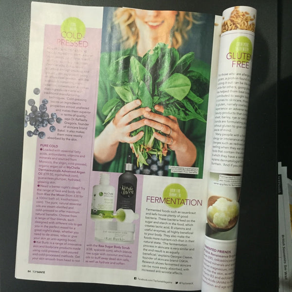 COLD-PRESSED BEAUTY BY TOP SANTE - FEATURING KISS THE MOON