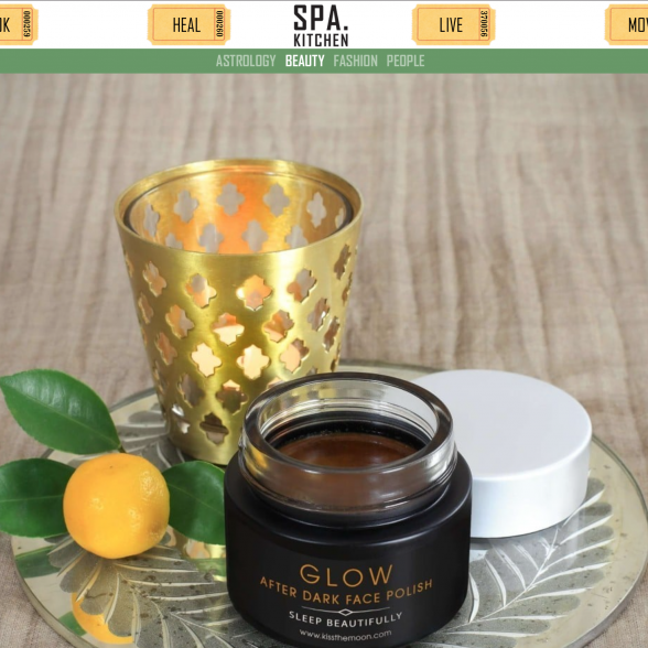 GLOW AFTER DARK FACE POLISH - REVIEW BY SPA.KITCHEN