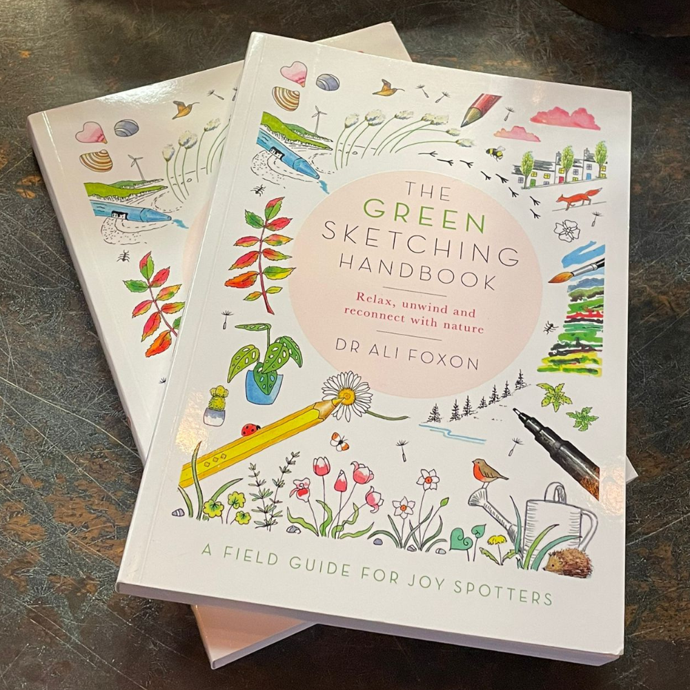 GREEN SKETCHING HANDBOOK | Relax, Unwind and Reconnect with Nature