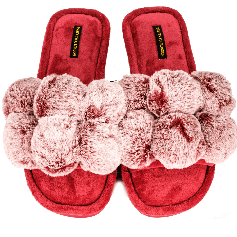 SLIDER SLIPPERS | DOLLY in Red Kiss the Moon