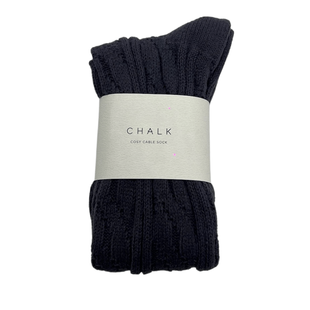 COSY CABLE SOCKS | Super soft, perfect for lounging and sleep
