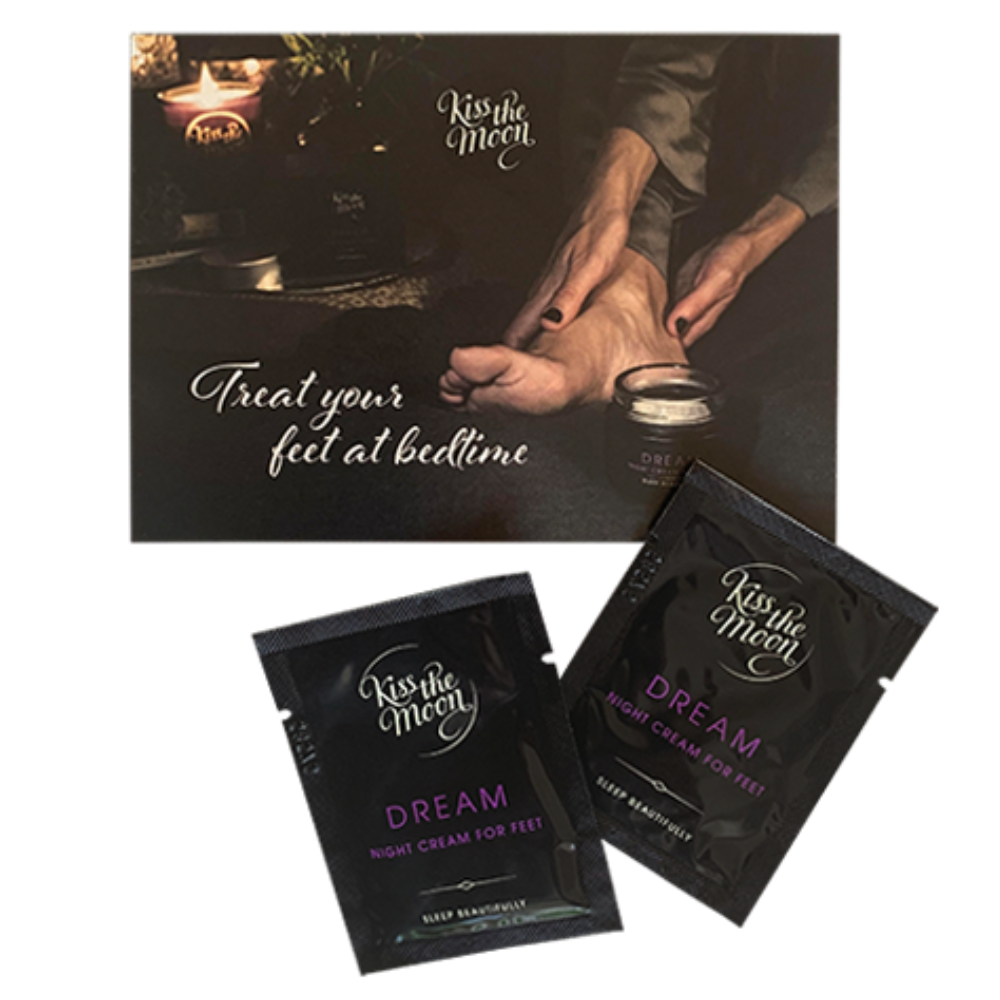 DREAM NIGHT CREAM FOR FEET SAMPLES | Sample our soothing night foot cream