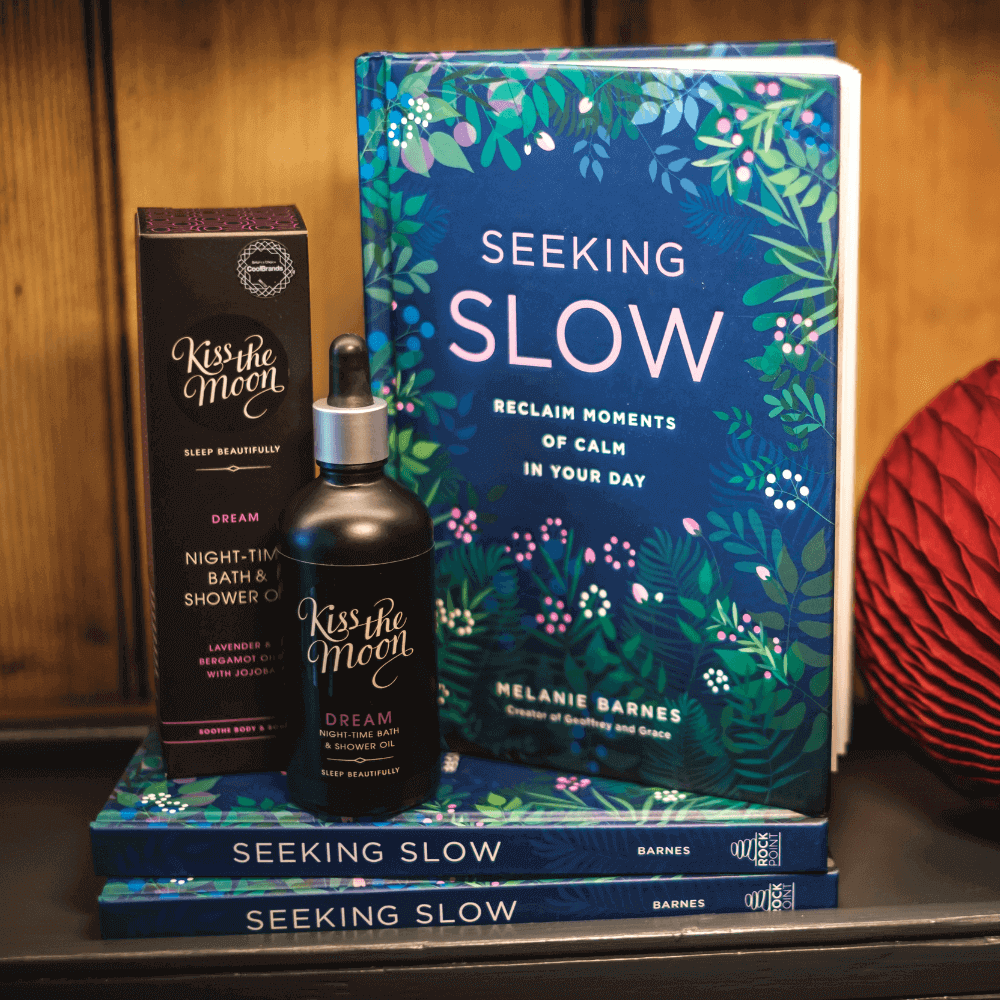 SEEKING SLOW | Book for bed time, slow down and reconnect with your day