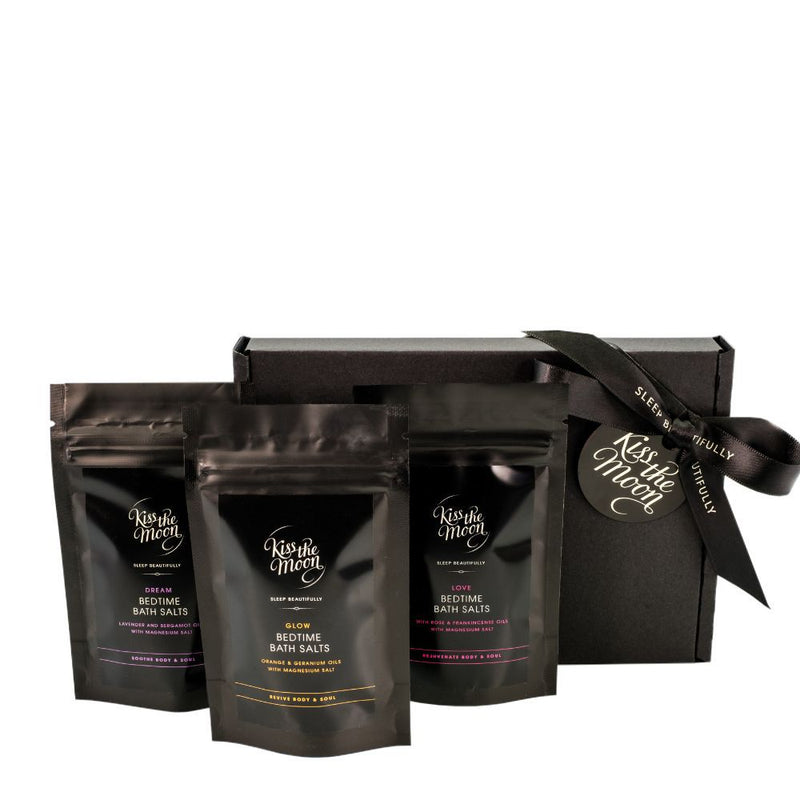 TRAVEL SIZE BATH SALTS GIFT SET | Ease tired muscles on the go